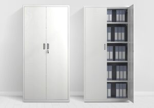 Full height 2-metal door steel file cabinet