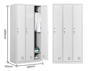 Metal 3-door Locker