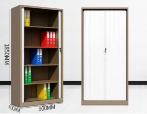 1850 mm high Tambour door steel file cabinet