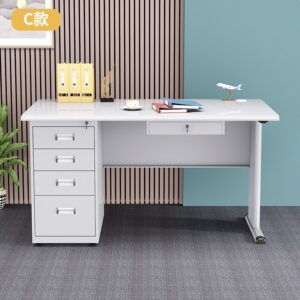 Computer desk with drawers